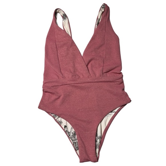 Maaji Watermelon Serenna Reversible One Piece Swimsuit Size Small - Picture 2 of 16